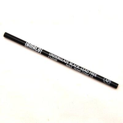 Black Underglaze Pencils, Underglaze Pencils for Pottery,Underglaze Pencil  Precision Underglaze Pencil for Pottery